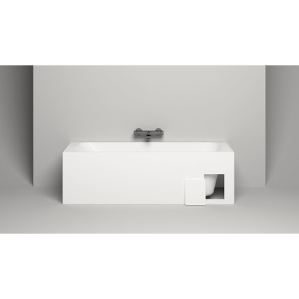 Ванна каменная Salini Orlanda Kit 180х80 см 102112G (S-Sense) покрытие ванны глянцевое (с монолитным экраном) - фото 10