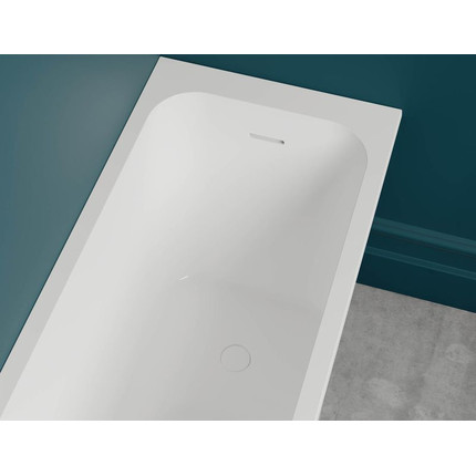 Ванна каменная Salini Orlanda Kit 180х80 см 102112G (S-Sense) покрытие ванны глянцевое (с монолитным экраном) - фото 6