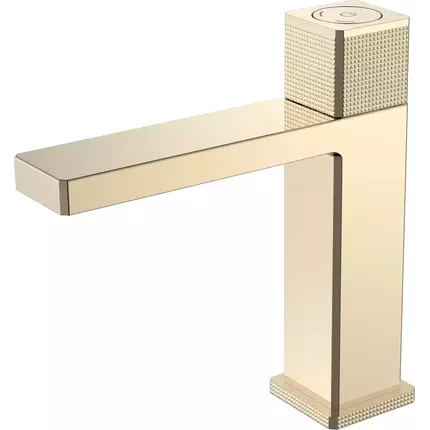 Смеситель для раковины Boheme Quad 159-G, gold - фото 