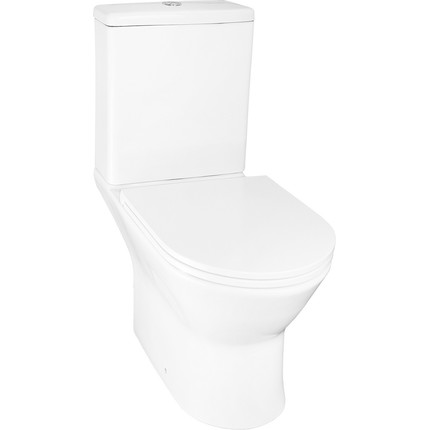 Унитаз-компакт безободковый Azario Dante AZ-93589 с крышкой микролифт - фото 3