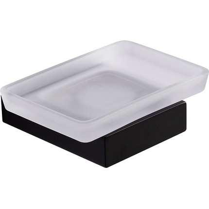 Мыльница Cezares Slider SLIDER-SODS-NOP, цвет чёрный матовый - фото 