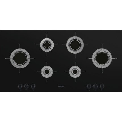 Газовая варочная поверхность Smeg Dolce Stil Novo PVL6106CN - фото 