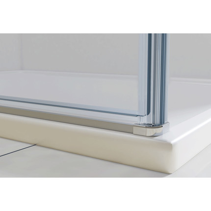 Душевое ограждение Vincea Extra 110x90 см VSR-1E101190CLGM (стекло 8 мм) вороненая сталь/прозрачное - фото 4