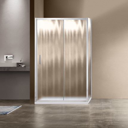 Душевое ограждение Vincea Garda 140x100 см VSR-1G1014CH, хром/матовое - фото 