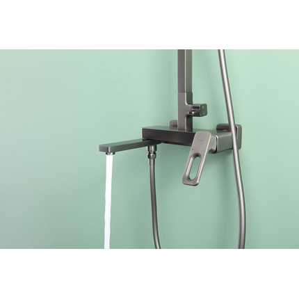 Душевая система Raglo R51.24.09, графит - фото 11