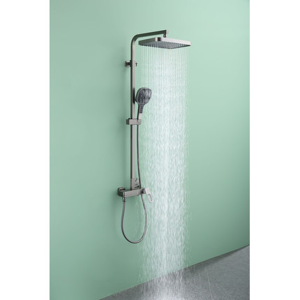 Душевая система Raglo R51.24.09, графит - фото 5