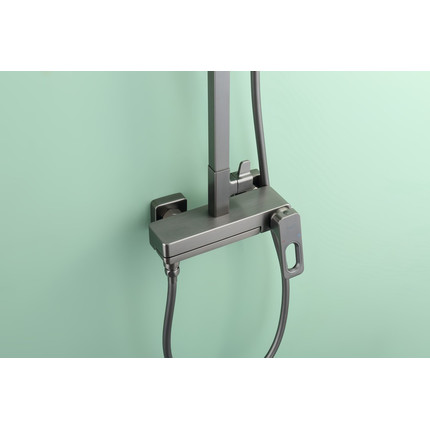 Душевая система Raglo R51.24.09, графит - фото 7