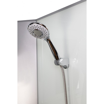 Гидробокс Niagara Classic 120x80 см NG-3312-14RBKTG, серебро/матовое (безсиликоновая сборка) - фото 8