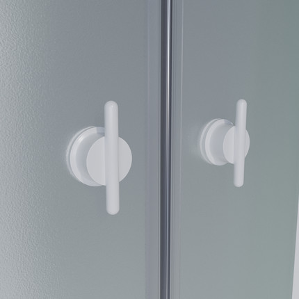 Душевая кабина Niagara Promo 100x70 см P100/70/26R/MT, белый/матовое (безсиликоновая сборка) - фото 5