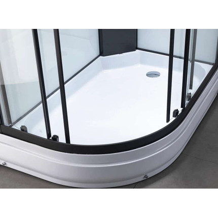 Гидробокс Taliente 120x80 см TA-128CB(R), чёрный/прозрачное - фото 4