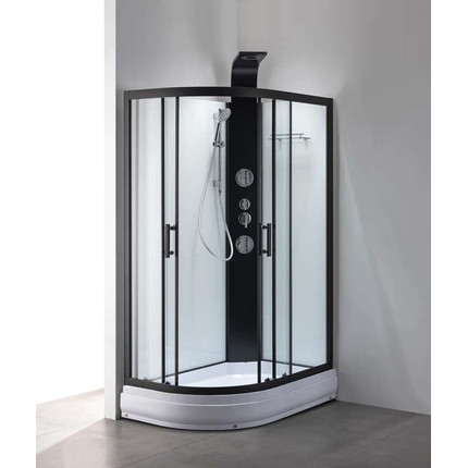 Гидробокс Taliente 120x80 см TA-128CB(R), чёрный/прозрачное - фото 6