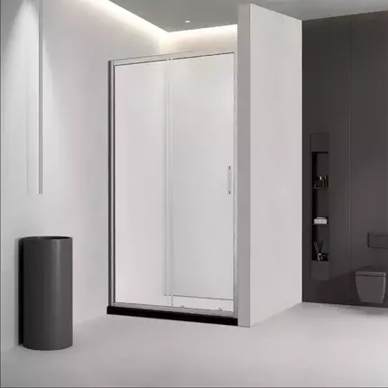 Душевая дверь Veconi Vianno 120 см VN46BC-120-01-C5, хром/прозрачное - фото 