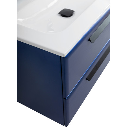 Тумба подвесная с раковиной Cezares ECO-CER-N-800-2C-SO-SPF-P 80 см (раковина CZR-8073-80) sapfiro - фото 6