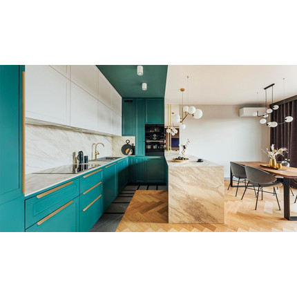 Ручка для мебельной тумбы Cezares Eco 15 см RS156SG.3/96 (1 шт) сатиновое золото - фото 5