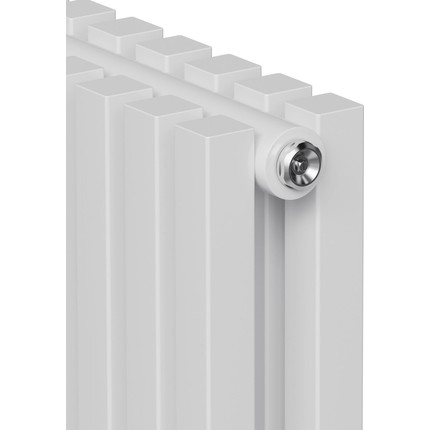 Вертикальный радиатор Royal Thermo Shift Q30 C2180 450x1800 мм (10 секций) белый - фото 4