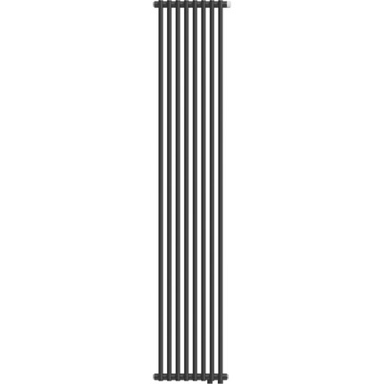 Вертикальный радиатор Royal Thermo Shift R22 VC2180 340x1800 мм (8 секций) чёрный - фото 2