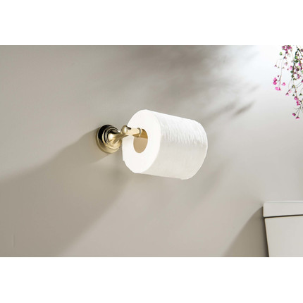 Держатель для туалетной бумаги Aquatek Классик AQ4508PG, цвет золото - фото 3
