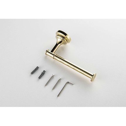 Держатель для туалетной бумаги Aquatek Классик AQ4508PG, цвет золото - фото 2