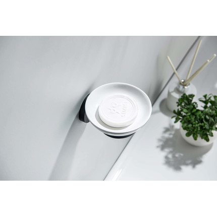 Мыльница Aquatek Бетта AQ4603MB, цвет чёрный матовый - фото 4