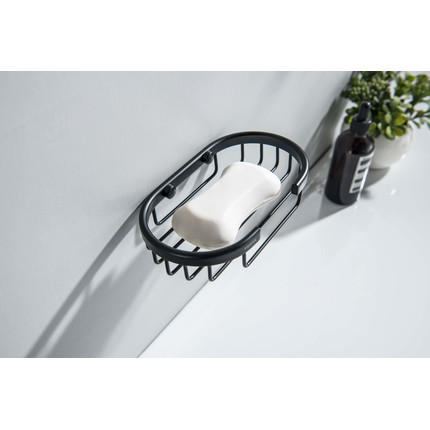 Мыльница Aquatek  AQ4956MB, цвет чёрный матовый - фото 2