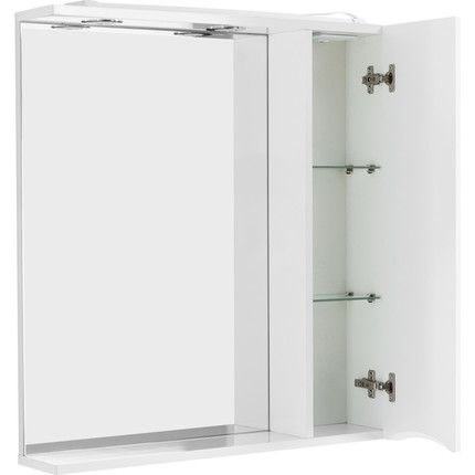 Зеркало-шкаф BelBagno 70 см MARINO-SPC-700/750-1A-BL-P-R, Bianco Lucido - фото 4