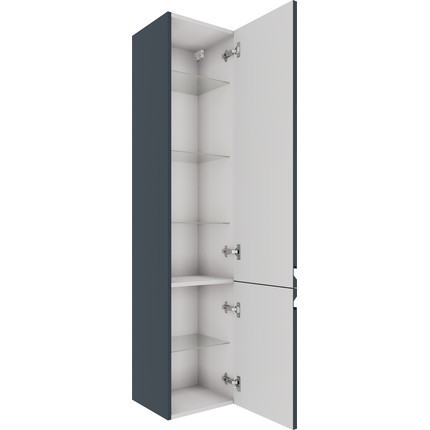 Пенал подвесной Aquatek 35 см AQ70035R-MG, серый матовый - фото 2