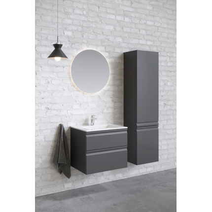 Пенал подвесной Aquatek 35 см AQ70035R-MG, серый матовый - фото 3