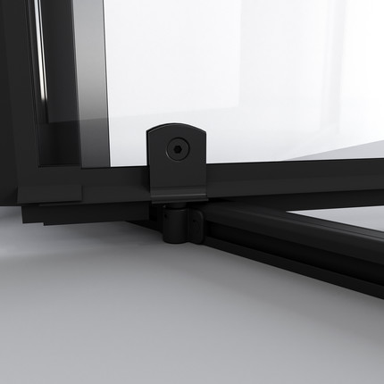 Душевое ограждение Niagara Nova 80x100 см NG-85-8AB-A100B-34, чёрный матовый/прозрачное - фото 10