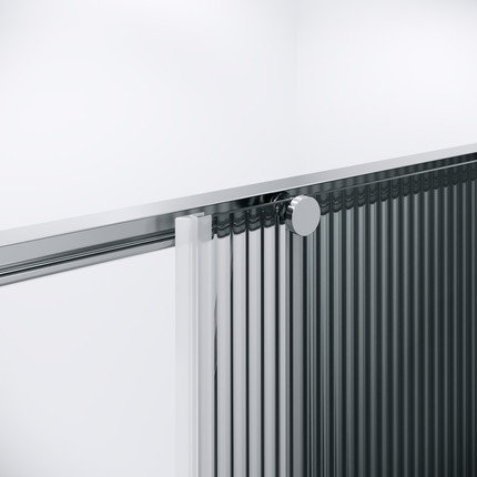 Душевое ограждение Niagara Nova 80x80 см NG-4622-34, хром/матовое/рифленое - фото 12