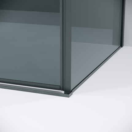 Душевое ограждение Grossman Galaxy 140x70 см 120.K33.01.1470.42.10, графит сатин/тонированное - фото 7