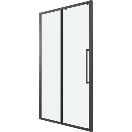 Душевая дверь Grossman Cosmo 110 см 100.K33.02.110.21.00, чёрный матовый/прозрачное - фото 2