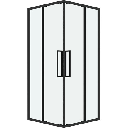 Душевое ограждение Grossman Cosmo 100x100 см 300.K33.02.1010.21.00, чёрный матовый/прозрачное - фото 3