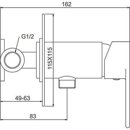 Набор для гигиенического душа Gappo G7299-20, сатин - фото 10