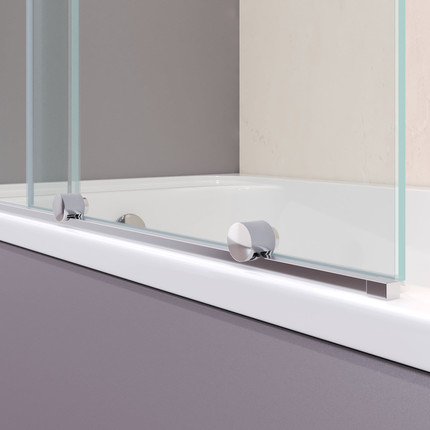 Шторка для ванны RGW SC-46 90 см 06114609-11 (стекло 8 мм), хром/прозрачное - фото 5