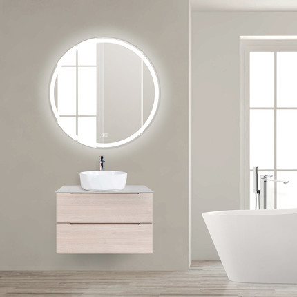 Зеркало BelBagno 70 см SPC-RNG-700-LED-TCH-WARM - фото, картинка 8 Зеркало BelBagno 70 см SPC-RNG-700-LED-TCH-WARM - фото 8
