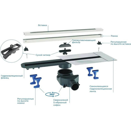 Трап Bettoserb Advanced Slim 550 13600032 - фото 5