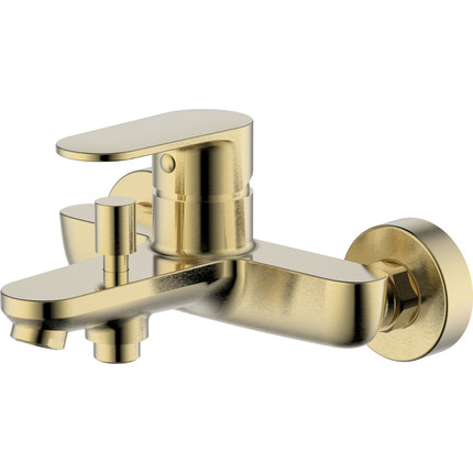 Смеситель для ванны Aquatek Ника AQ1840BG, золото - фото 