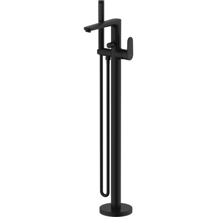 Смеситель для ванны Aquatek Ника AQ1845MB, чёрный матовый, Цвет производителя: чёрный матовый - фото 