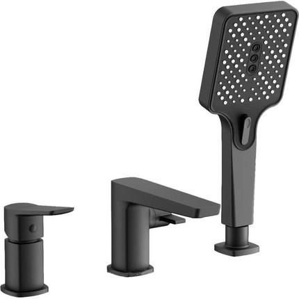 Смеситель для ванны Belz B66715-7, чёрный - фото 