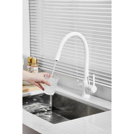 Смесители для кухни Belz B76814-8, белый - фото 6