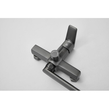 Смеситель для ванны Belz B22715-3, оружейная сталь - фото 13