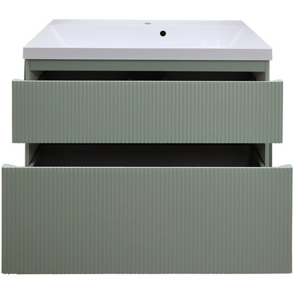 Тумба напольная с раковиной Azario Viola 100/2H 100 см CS00097145, фисташковый - фото 3