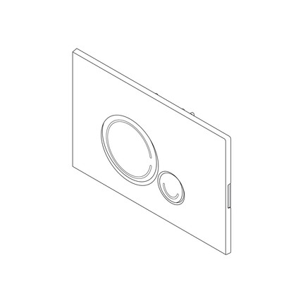 Кнопка смыва BelBagno Sfera CZR/BB-SR-GM, оружейная сталь - фото 5