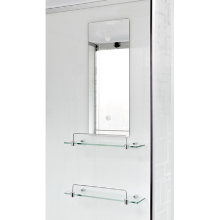 Душевая кабина Avacan 110x110 см EM5011EL, хром/узор (безсиликоновая сборка) - фото 5