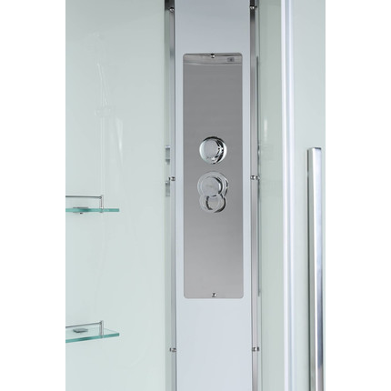 Душевая кабина Avacan 90x90 см EM5090N, хром/матовое (безсиликоновая сборка) - фото 7