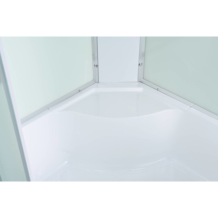 Душевая кабина Avacan 90x90 см EM5090N, хром/матовое (безсиликоновая сборка) - фото 14