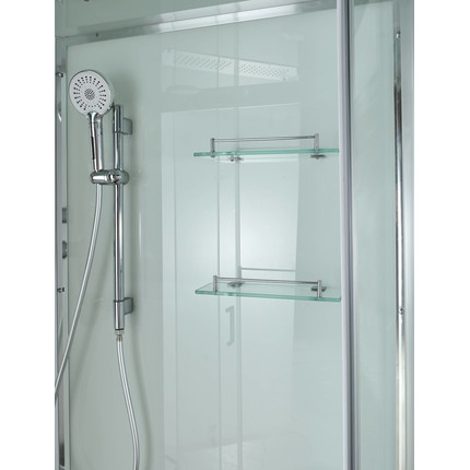 Душевая кабина Avacan 120x80 см A2812L, хром/прозрачное (безсиликоновая сборка) - фото 14