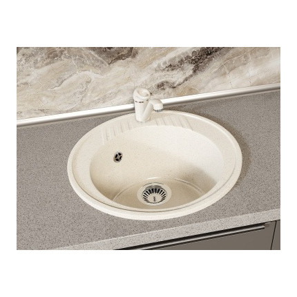 Кухонная мойка Azario Solo CS00105232, бежевый - фото 2