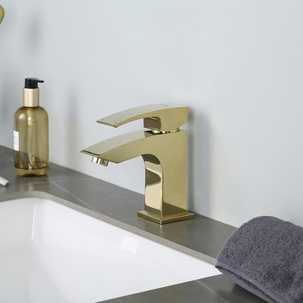 Смеситель для раковины Gappo G1007-13, золото - фото 5