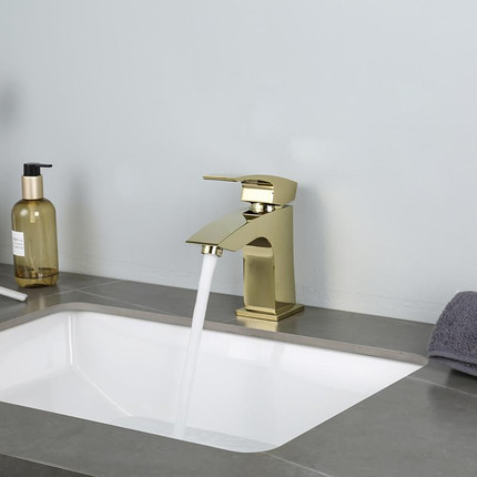 Смеситель для раковины Gappo G1007-13, золото - фото 12